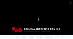 Desktop Screenshot of escuelaargentinademimo.com